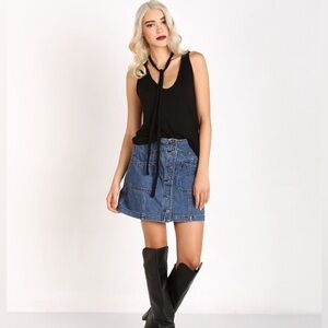 Free People Come a Little Closer Skirt